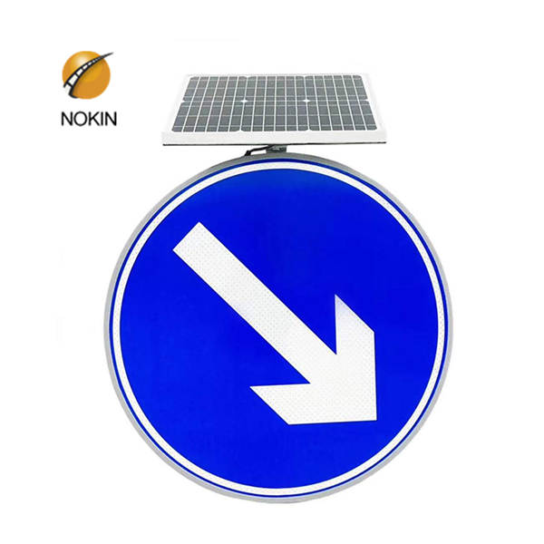 Waterprood Solar Crossing Sign On Discount
